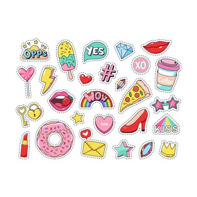 Каков срок службы виниловых наклеек с детскими мультяшными наклейками на разн...